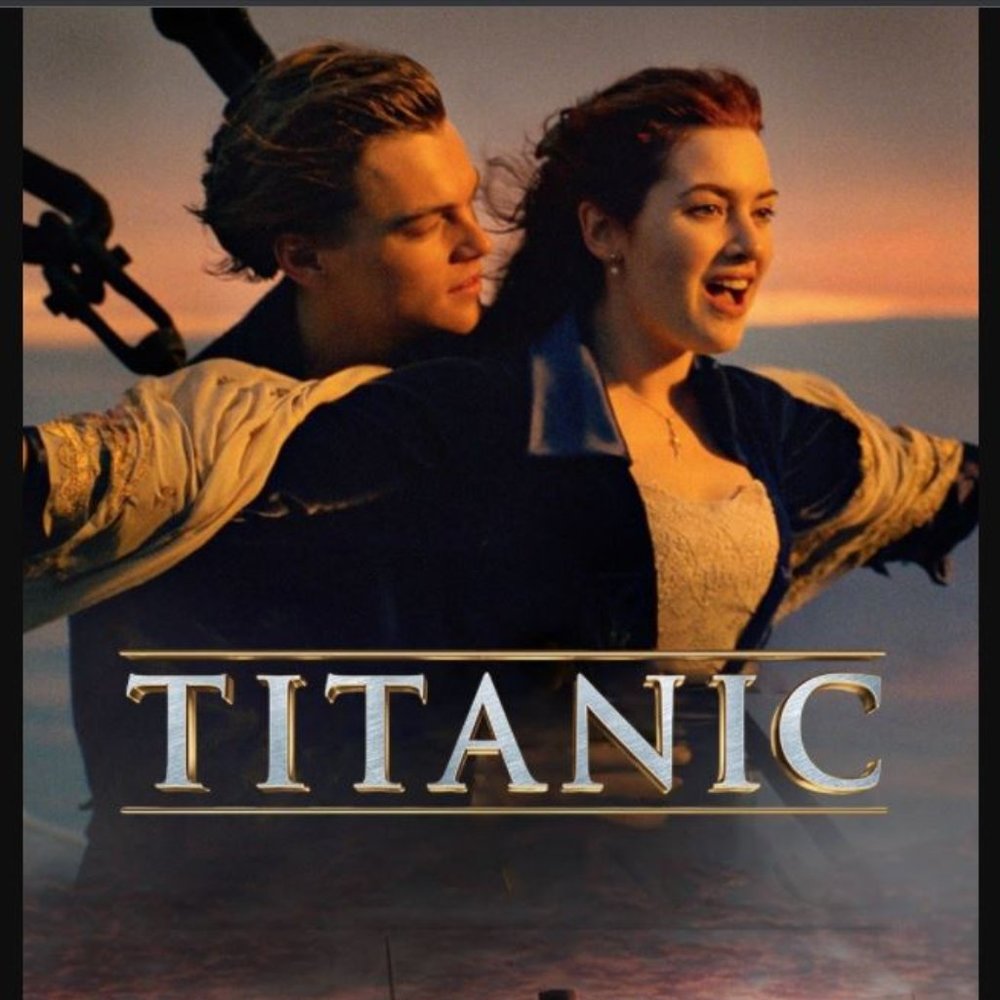 1997 Titanic VHS Movie Starring Leonardo DiCaprio and Kate Winslet 194 Minutes